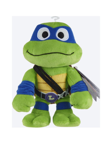 Muñeco de Peluche Leonardo TMNT Mattel 20 cm Suave