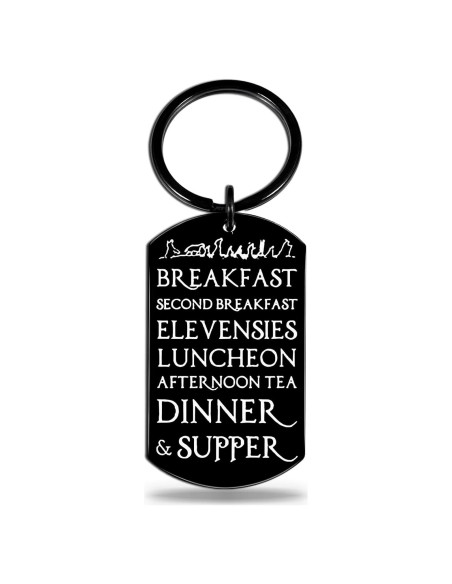 Llavero El Señor de los Anillos Merchandising Negro