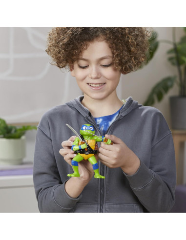 Bop It! Tortugas Ninja Leonardo Juego Electrónico 8+