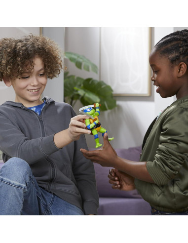 Bop It! Tortugas Ninja Leonardo Juego Electrónico 8+