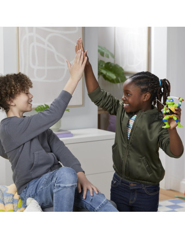 Bop It! Tortugas Ninja Leonardo Juego Electrónico 8+