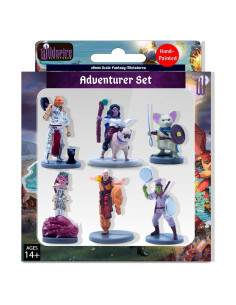 Conjunto de Miniaturas Pintadas D&D Wildspire 28mm - 6 Figuras