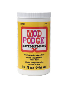 Mod Podge Mate 946 ml - Pegamento y Sellador No Tóxico