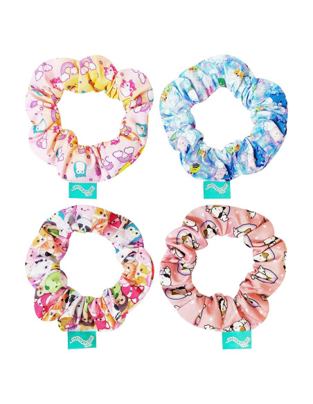 Scrunchies LUV HER para Niñas - 4 Grandes Personajes