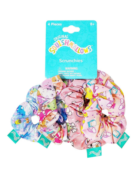 Scrunchies LUV HER para Niñas - 4 Grandes Personajes