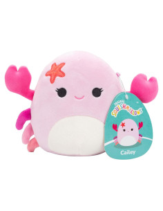 Squishmallows 12,7 cm Cailey Cangrejo Rosa Peluche Jazwares
