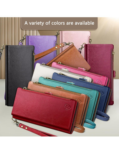 Funda XcaseBar para Samsung Galaxy S25 con monedero RFID