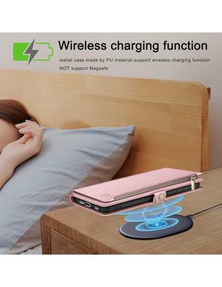 Funda XcaseBar para Samsung Galaxy S25 con monedero RFID