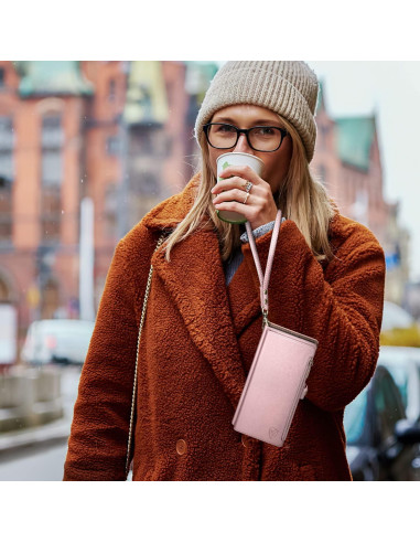 Funda XcaseBar para Samsung Galaxy S25 con monedero RFID