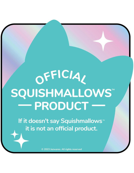 Peluche Squishmallows 19 cm Jazwares Elle Pingüino Morado