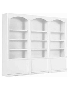 Mini Estantería de Cristal 1/12 EatingBiting para Casa de Muñecas