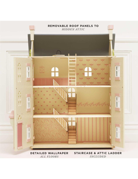 Casa de Muñecas Grande Le Toy Van Cherry Tree Hall 90.5 cm