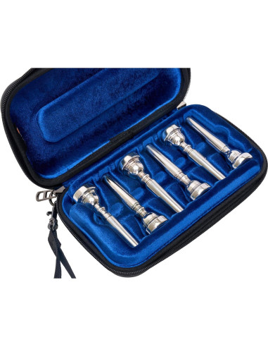 Funda para Boquillas de Trompeta Protec BM214 Negra 6 Piezas