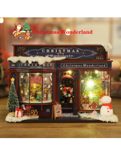 Casa de Muñecas Miniatura Spilay DIY 22.5x16.5cm con Música 2