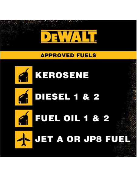 Calentador de Keroseno DeWalt DXH50K 50K BTU Portátil