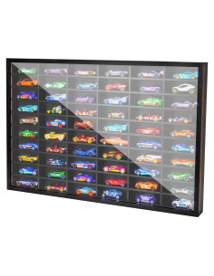 Vitrina para Autos a Escala 1/64 FIGURESLAB 60 Compartimentos