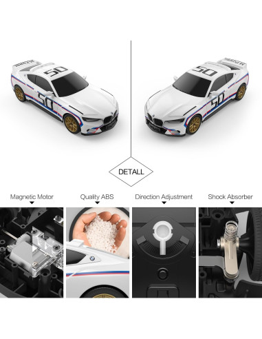 Coche RC Rastar BMW 3.0 CSL 1:24 Control Remoto