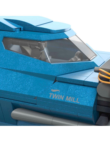 Set de Construcción Mega Hot Wheels Twin Mill 635 Piezas