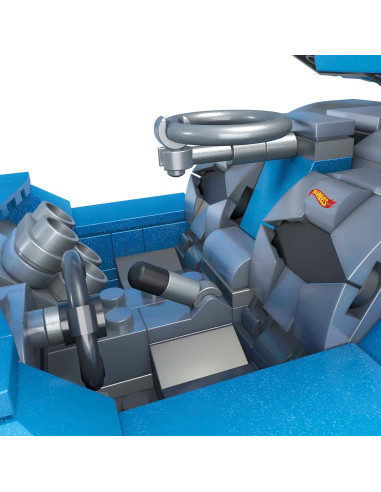 Set de Construcción Mega Hot Wheels Twin Mill 635 Piezas