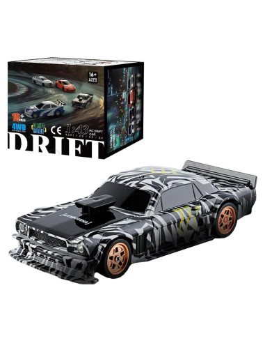 Coche Drift RC 1/43 Funnyndiy 15 KM/H 4WD RTR Luces