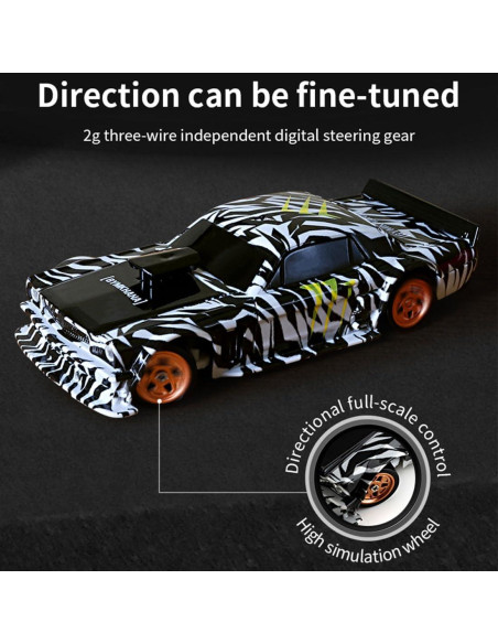 Coche Drift RC 1/43 Funnyndiy 15 KM/H 4WD RTR Luces