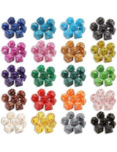 Conjunto de Dados CiaraQ DND - 26 Colores - 182 Piezas 2