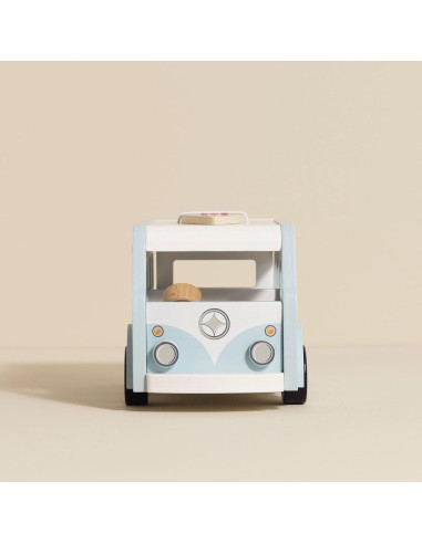 Furgoneta de Vacaciones de Madera Le Toy Van con Surf