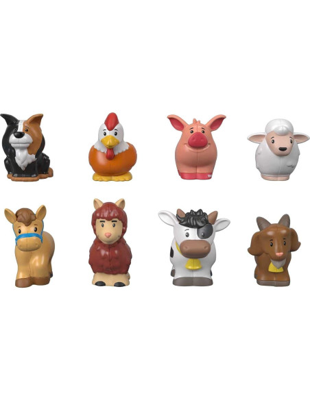 Fisher-Price Amigos Animales de Granja 8 Figuras 1+ Años Fisher-Price Amigos Animales de Granja 8 Figuras 1+ Años