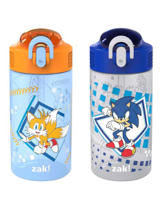 Botellas de Agua Zak Designs Sonic 2 Paquetes 473 ml
