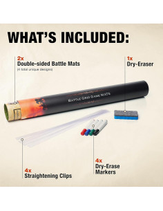 Set de Inicio DnD Tidyboss | 2 Alfombrillas Dobles 60x90 cm 2