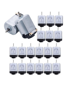 20 Pcs Motores DC Pequeños MTDELE 1.5V 3V 5V 6V para Juguetes