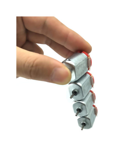 10 Motores DC 130 EUDAX 3V-12V 25000 RPM para Juguetes