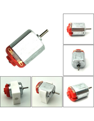 10 Motores DC 130 EUDAX 3V-12V 25000 RPM para Juguetes