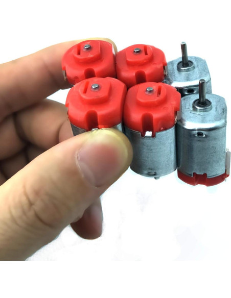 10 Motores DC 130 EUDAX 3V-12V 25000 RPM para Juguetes