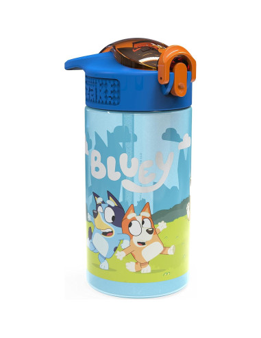 Botellas de Agua Bluey 2pk Zak Designs 473ml a Prueba de Fugas