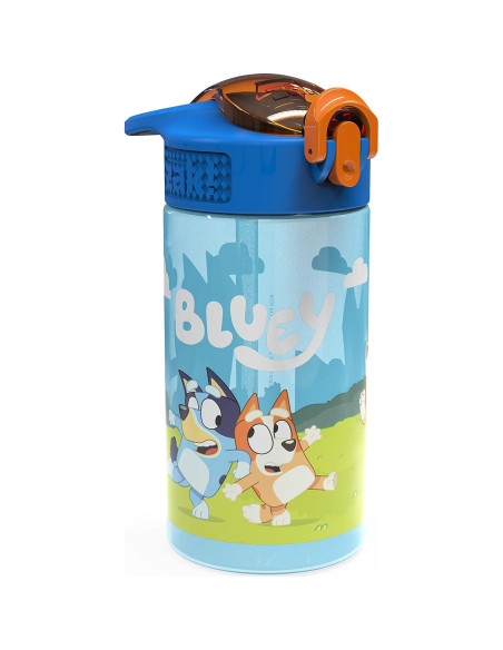 Botellas de Agua Bluey 2pk Zak Designs 473ml a Prueba de Fugas