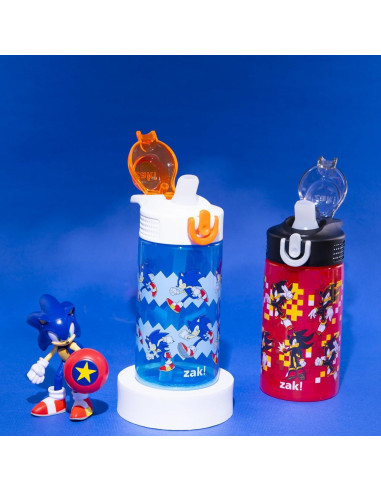 Botella de Agua Zak Designs Sonic 473ml Set de 2