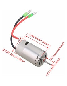 Motor RC Wisecoco 390 para coches 1/16 y 1/18 2