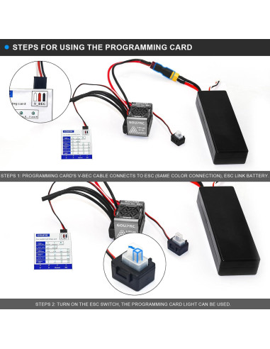 Motor Sin Escobillas GOUPRC 4300KV 60A Combo para RC