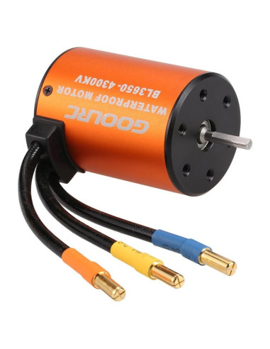 Motor GoolRC 3650 4300KV Impermeable para Coche RC 1/10