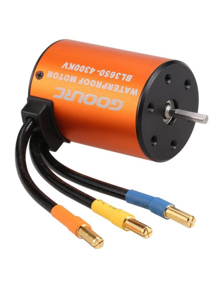 Motor GoolRC 3650 4300KV Impermeable para Coche RC 1/10