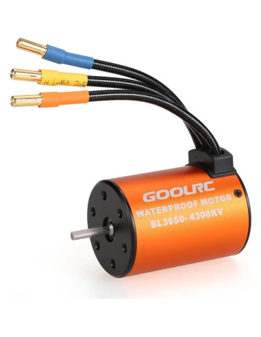 Motor GoolRC 3650 4300KV Impermeable para Coche RC 1/10