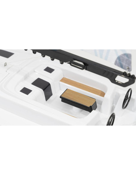 Velero a Control Remoto ZT Model Voyager 400 Azul 66 cm