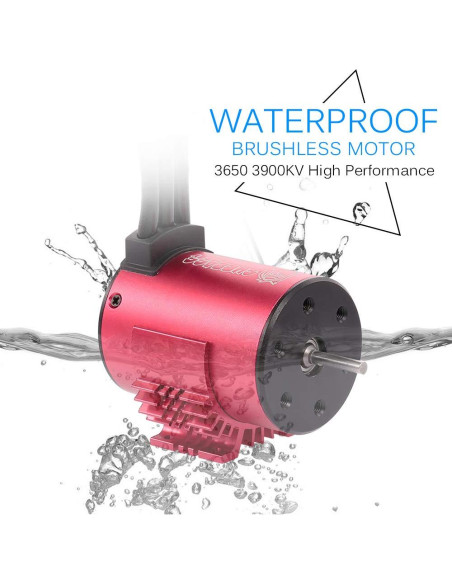 Motor GoolRC Surpass Hobby 3650 3900KV + ESC 60A para RC 1/10