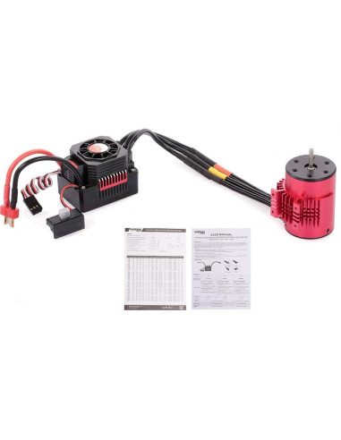 Motor GoolRC Surpass Hobby 3650 3900KV + ESC 60A para RC 1/10