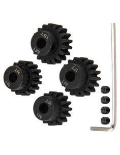 Engranajes de Piñón M1 ShareGoo 15T 16T 17T 18T para RC