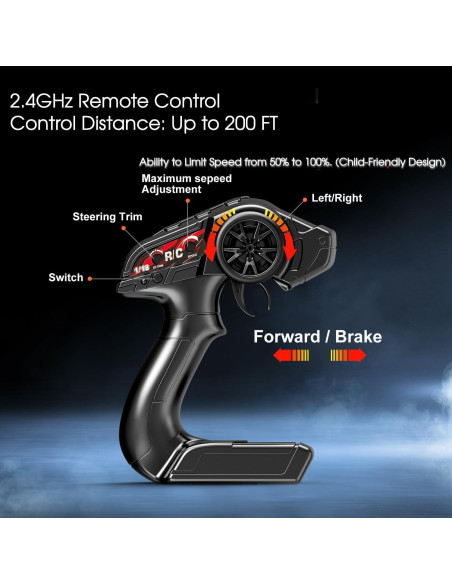 Coche RC Todo Terreno 4WD StreetStylezWear 1:20 40 km/h