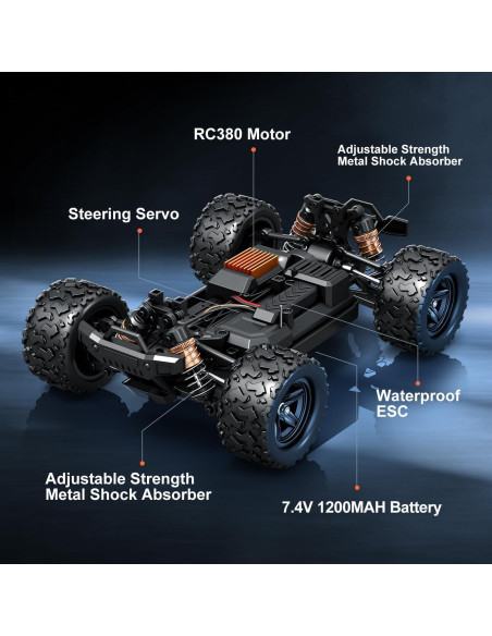 Coche RC Todo Terreno 4WD StreetStylezWear 1:20 40 km/h