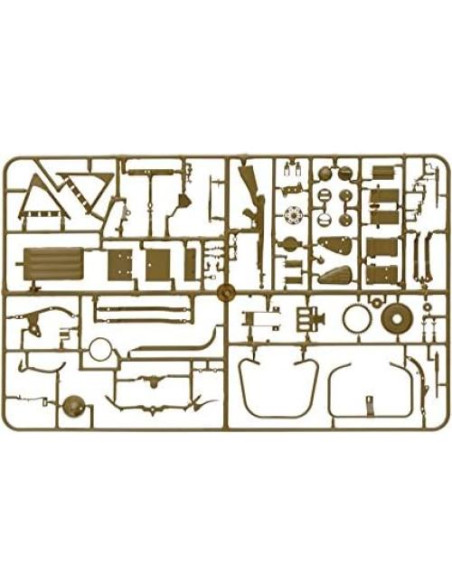 Italeri Kit Modelo Harley Davidson WLA 750 Militar 1:9