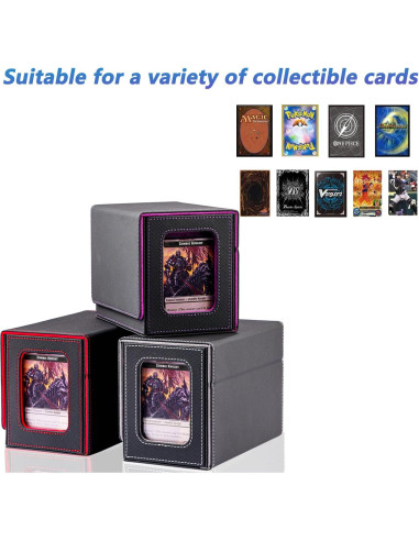 Caja de cartas WELLMILLER Commander para 400 cartas